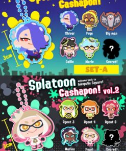 [Splatoon] Mini acrylic keychain set