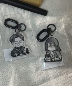 ACRYLIC KEYCHAIN AOT LEVI & EREN