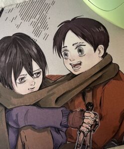 MOUSE PAD AOT LEVI & EREN