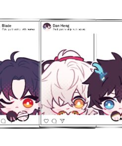 Keychain : Honkai Star Rail (Blade / Jingyuan / Dan Heng)