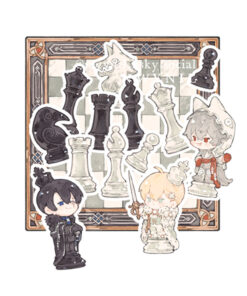 Chess Board Sticker Set