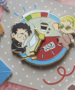 Salarymen spin enamel pin | Itsiitsu