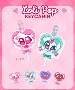 Lolipop keychain