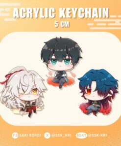Honkai Star Rail | Acrylic Keychain | Blade, Danheng, Jingyuan