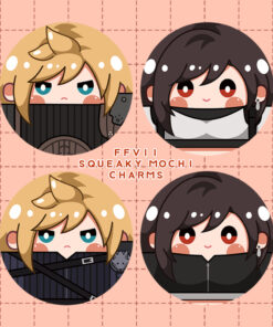 FFVII Squeaky Mochi Charm
