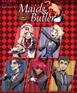 Hazbin hotel – Standee Maid & Butler