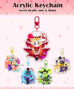 Acrylic Keychain | 7 sins & Adam