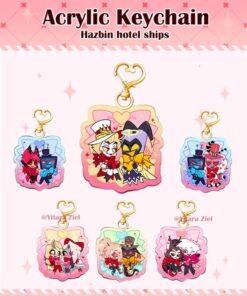 Acrylic Keychain | Hazbin Hotel ship
