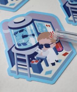 Wesker Laboratory Sticker