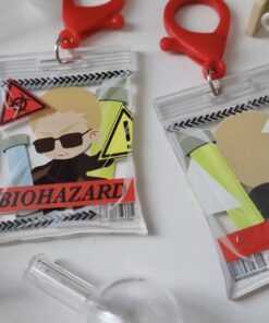 Wesker Biohazard bag Keychain