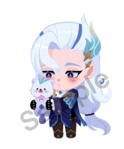 Chibi Neuvillette Acrylic Keychain
