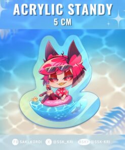 Hazbin Hotel Summer | Acrylic Standy | Alastor