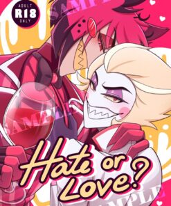 【PRE-ORDER | Round2】Doujin "Hate or Love?"| English ver. | Hazbin Hotel | Alastor & Lucifer (Shipment within May 2025)