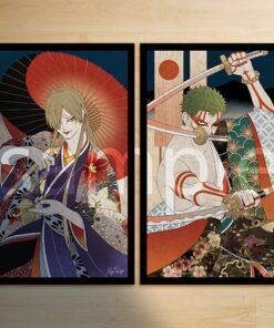 [Art Print Set] Zoro&Sanji Kabuki