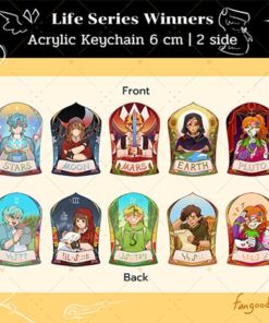 【PRE-ORDER】Acrylic keychain ☆ Life series winners ☆ (shipment within May)