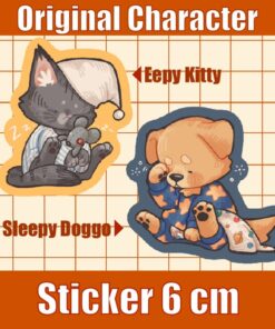 Original Character : Die-Cut Sticker 6 cm