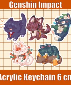 Genshin Impact : Acrylic Keychain 6 cm