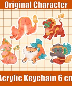 Original Character : Acrylic Keychain 6 cm