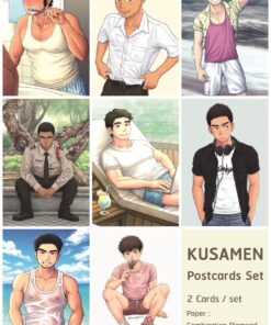 Kusamen postcards 8x2 types