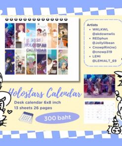 Holostars Calendar / wklkwliscool, REDphun, CnowpRin(ne), LEMI
