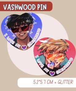 [Trigun] Vashwood Heart Badges