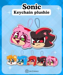 Sonic : Keychain Plushie