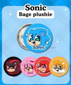 Sonic : Badge Plushie