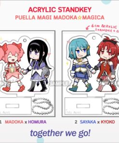 Acrylic Standkey - Madoka☆Magica (Madoka x Homura | Sayaka x Kyoko)