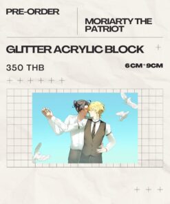 【PRE-ORDER】Moriarty the patriot | NY SW Glitter Acrylic block (shipment June-July)