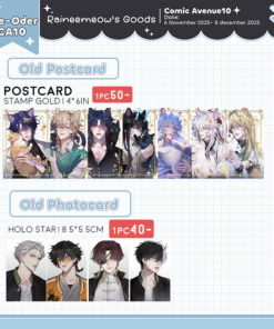 【PRE-ORDER】Raineemeow's OLD Goods [ Comic Avenue 9 ] (shipment within January)