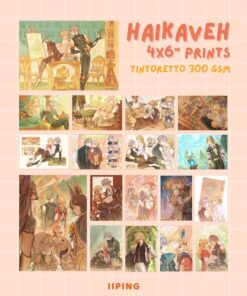 【Pre-Order】[Genshin Impact] Alhaitham x Kaveh Prints 4x6" (shipment within December)