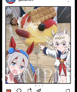 【PRE-ORDER】Tamamo Cross & Oguri Cap clear card (shipment within January)