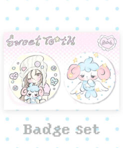 【Pre-Order】Sweet Badge Set  (shipment within February)