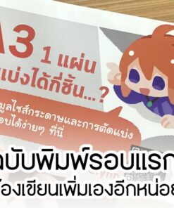 Poster A3 for A3 (⚠️มีตำหนิ⚠️)