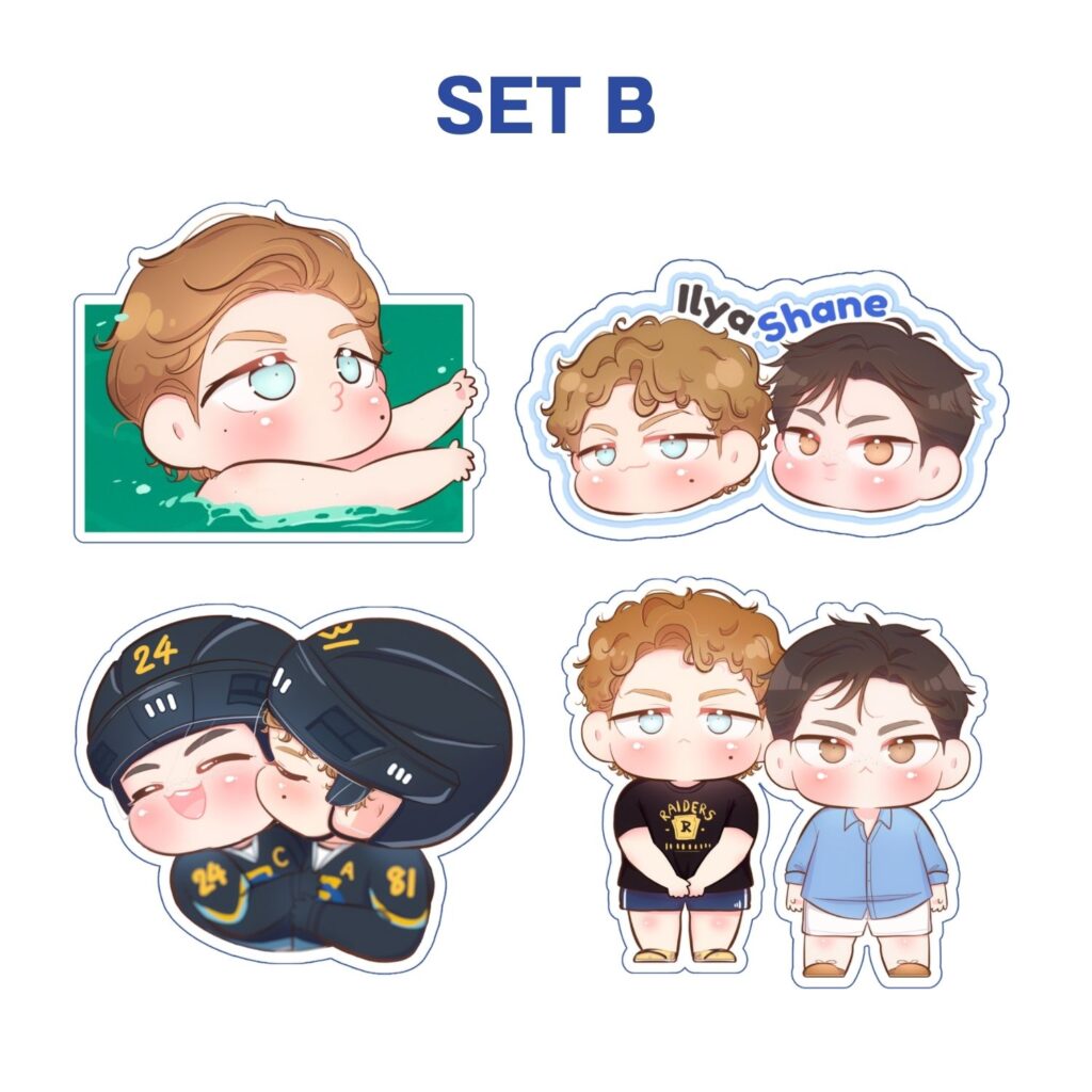 【PRE-ORDER】Sticker Set Die-cut 100% | Set B – Homu