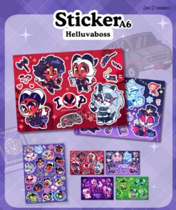 【PRE-ORDER】 Sticker A6 Helluvaboss (shipment within April)122347
