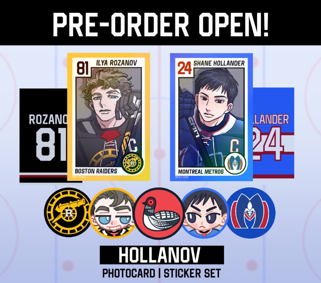 [HEATED RIVALRY] HOLLANOV sticker/sticker set – Homu