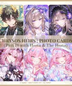 Chrysos heirs Part II & Herta Photo cards (6 types) | Honkai Star Rail