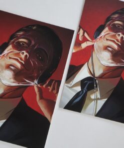 American psycho postcard B