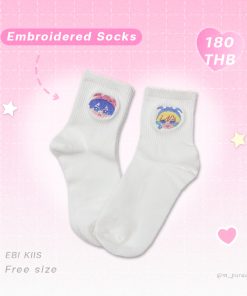 Embroidered Socks - Ebi kiis