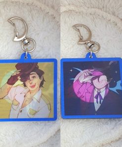 ☆ Tipping Hat GTWScar☆ Lenticular Acrylic keychain