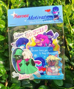 ☆ Deltarune ☆ Heroes Motivation Sticker pack