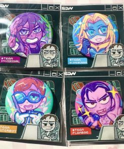 Dispatch - choose your team! glitter badge