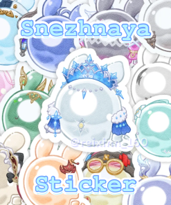 【PRE-ORDER】 [Genshin Impact] Seelie Sticker : Snezhnaya set (shipment within Septermber-October)