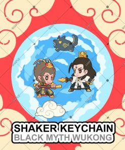 Black Myth Wukong Shaker Keychain