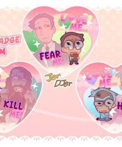[Rick and Morty] Heart ship Badge