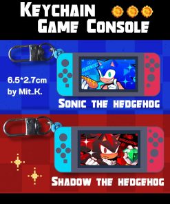 [Sonic The Hedgehog] Game Console Keychain
