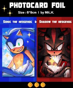 [Sonic The Hedgehog] Photocard Golden Foil