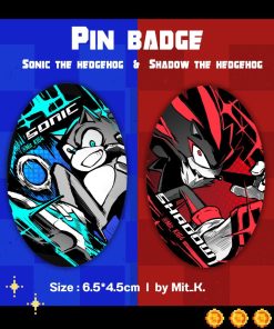 [Sonic The Hedgehog] Pin Badge