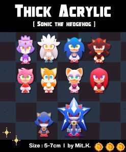 [Sonic The Hedgehog] Thick Acrylic